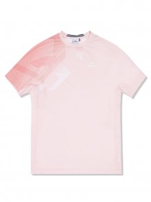GLEN (글렌) β 그래픽 라운드 티셔츠_Light Pink