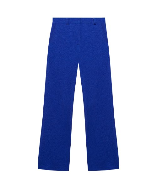 22SS flare leg pants - blue