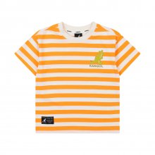 스트라이프&심볼 티셔츠 OB 0012 오렌지