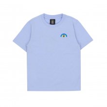 키즈 레인보우 컴포트핏 반팔 티셔츠(라이트블루)