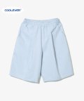 Clean Coolever Tuck Banding Shorts [White Blue]