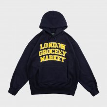 College Logo Heavyweight Hoodie (Navy)