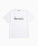 디오스피스(DAUSPICE) Double Logo T-shirts White