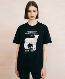 SHEEP T-SHIRT BLACK