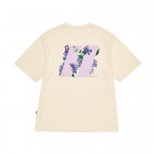 (22SS) DNA 플로랄 반팔 티셔츠 크림