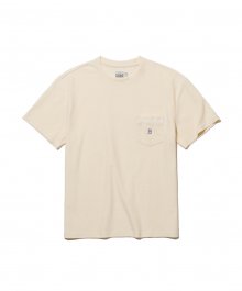 Terry Pocket T-Shirts / CREAM