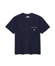 Terry Pocket T-Shirts / NAVY