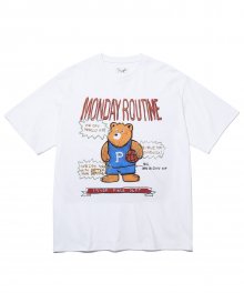 PHYPS MONDAYROUTINE BEARS SS WHITE