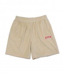FRENCH TERRY SHORTS BEIGE