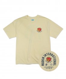 PIGMENT LOVE FIRE GRAPHIC T-SHIRTS IVORY