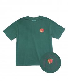 PIGMENT LOVE FIRE GRAPHIC T-SHIRTS GREEN
