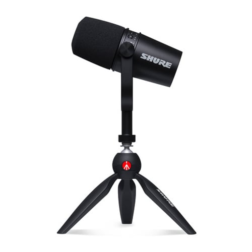슈어(Shure) Mv7 Podcast Kit 팟캐스트 Usb Xlr 다이나믹 마이크 미니스탠드 포함 - 435,000 | 무신사 스토어