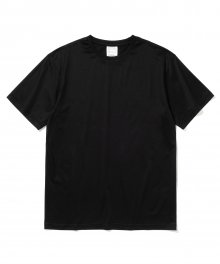프리미엄 더블 실켓 티셔츠 BLACK