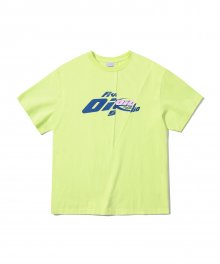 MIXED LOGO T-SHIRT [LIGHT GREEN]