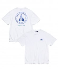 YALE NEW HAVEN CONN TEE WHITE