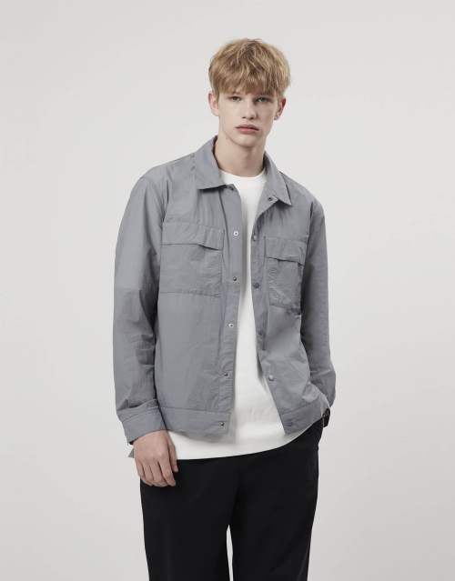 Nylon shirt jacket 072525 [3 цветов]