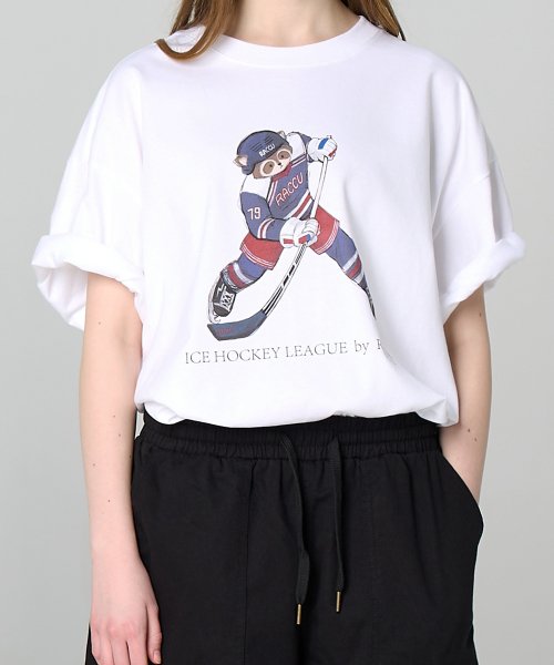 5XL Samunshi T-Shirt Eishockey Sport T-Shirts  8 Farben  S 