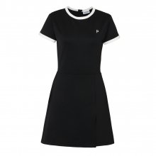 BASIC TENNIS DRESS W/INNER PANTS_Black