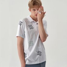 남성 로고패턴 티셔츠(GN221MTS40)