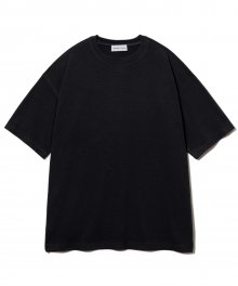 [친환경 BAMBOO TEX]뱀부 베이식 숏 슬리브 크루 넥 티셔츠 블랙 COOSTS222BLACK