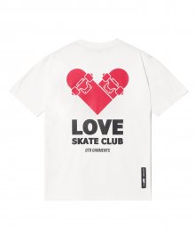 WA Love Skate Club Tee (Ivory)