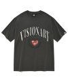 VSW Heart Emblem T-shirts Charcoal
