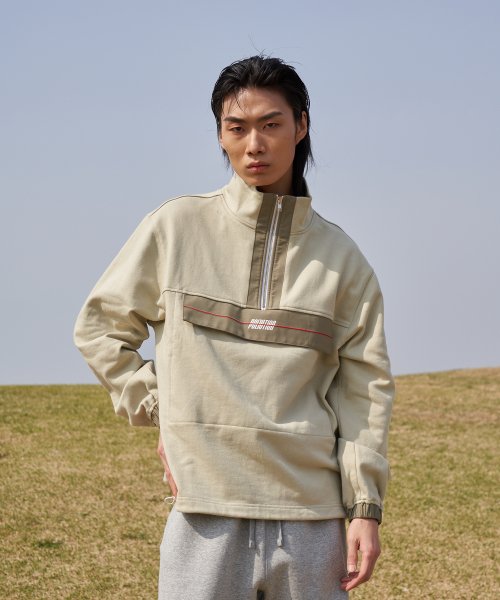 MENS SWEAT ANORAK