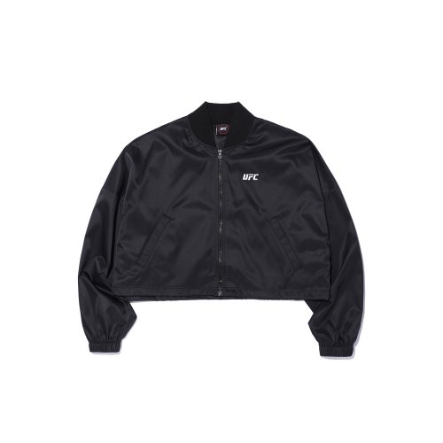 UFC ultimate crop jacket black U3JKT1215BK