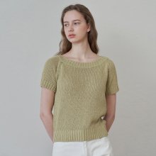 Mild slub half knit