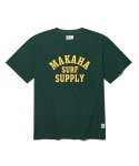엠니(M.Nii) MAKAHA SURF SUPPLY T-SHIRTS / GREEN