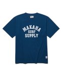 엠니(M.Nii) MAKAHA SURF SUPPLY T-SHIRTS / BLUE
