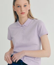 [22SS clove] Symbol Pique T-Shirt (Lavender)