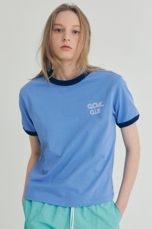 [22SS clove] Point T-shirt (Blue)