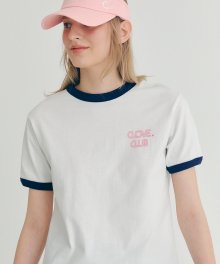 [22SS clove] Point T-shirt (White)