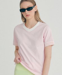 [22SS clove] love T-Shirt (Pink)