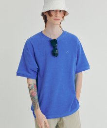 [22SS clove] Terry T-Shirt_Men (Blue)