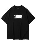필루미네이트(FILLUMINATE) 1988 로고 티셔츠-블랙