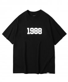 1988 로고 티셔츠-블랙