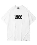 필루미네이트(FILLUMINATE) 1988 로고 티셔츠-화이트