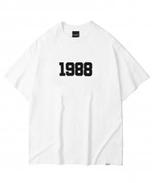 1988 로고 티셔츠-화이트