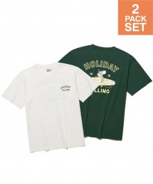 [2PACK] Calling T-Shirts / 2 COLOR