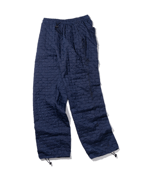 Checker board track pants MSTTP003-NV