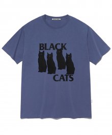BLACK CAT TEE [PURPLE]