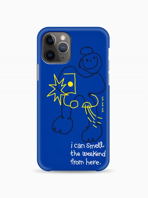 인치_인치_인치(INCHINCHINCH) Weekend Smell Phone Case (royal blue) - 후기 | 무신사