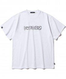 Metal Logo T-Shirts - White