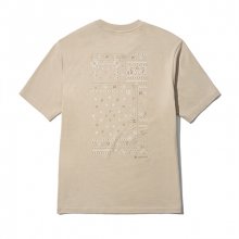 페이즐리 백 티셔츠 Beige (S22MURTS60)