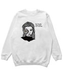 티브이오비티(TVOBT) Her Sweatshirts WH/BK