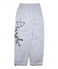 LOGO SWEAT PANTS GRAY