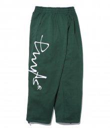 LOGO SWEAT PANTS GREEN