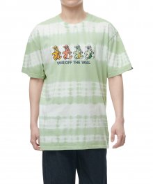 피스 오브 마인드 타이 다이 반소매 티셔츠 - 셀라돈 그린:타이 다이 / VN0A7PJZYV91